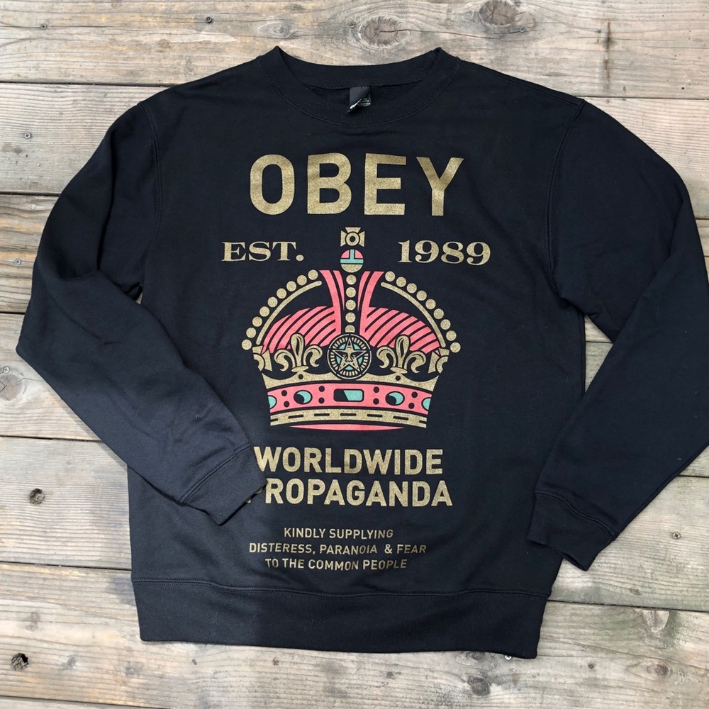 Obey Black Sweater